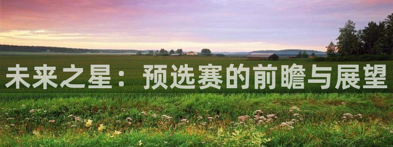 英格兰联赛杯直播：未来之星：预选赛的前瞻与展望